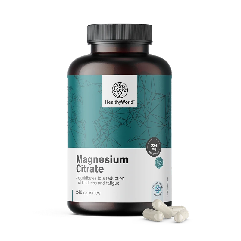 HealthyWorld Citrate de magnésium 234 mg