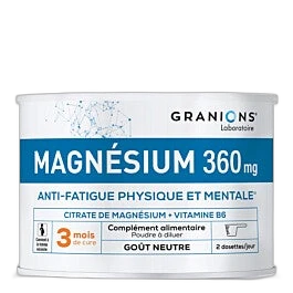 Granions Citrate de Magnésium 360 mg
