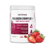 Eric Favre Collagen complex + Enrichi en Vitamine C saveur Fraise contenance 300g