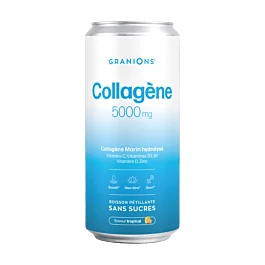 Granions Collagène 5000 mg (canette, boisson pétillante)