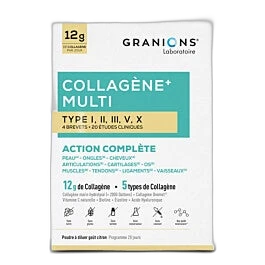 Granions Collagène+ Multi type I, II, III, V, X (poudre)
