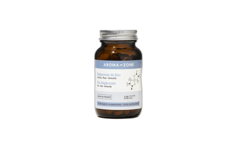 Aroma-Zone Bisglycinate de Zinc 120 comprimés