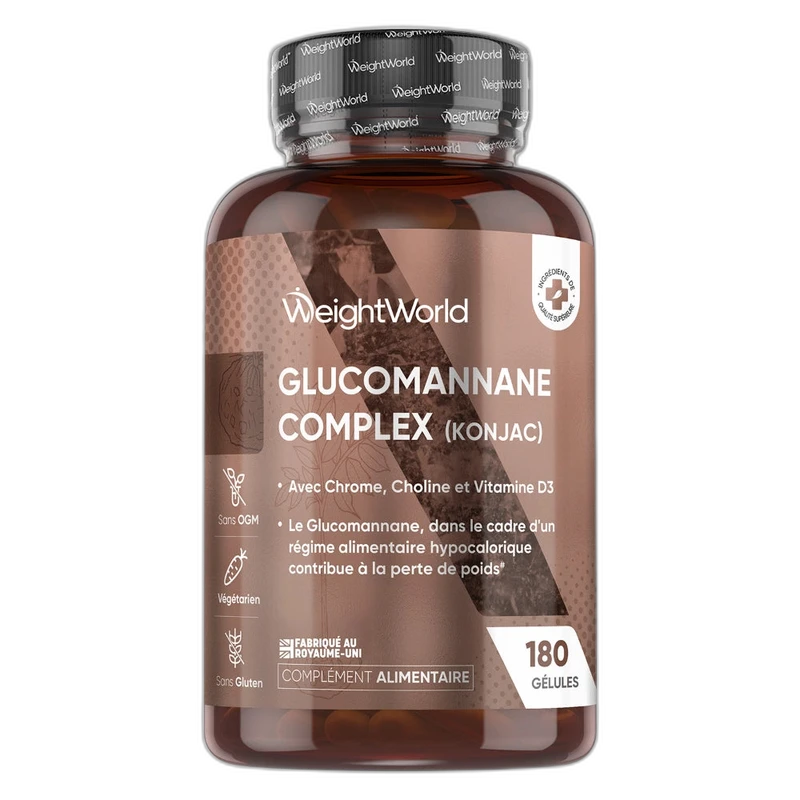 WeightWorld Complexe de Glucomannane