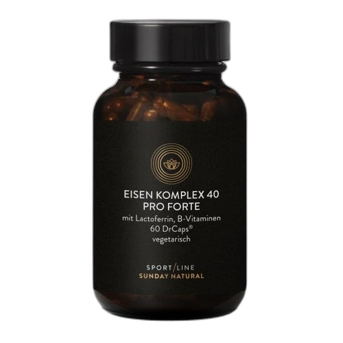 Sunday Natural Complexe de Fer Pro 40mg 3 formes