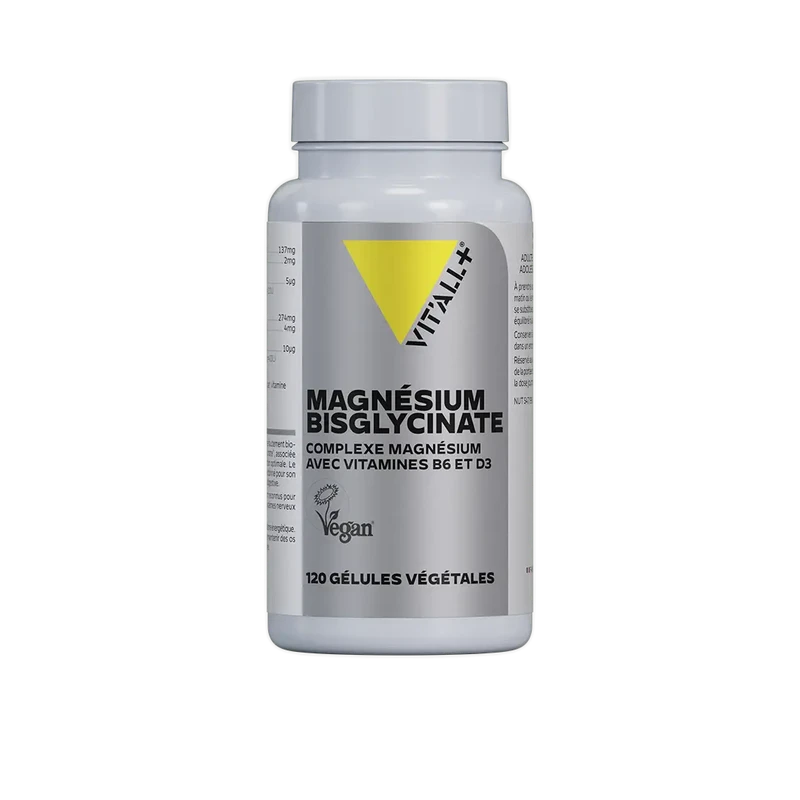 VIT'ALL+ MAGNESIUM BISGLYCINATE Complexe Magnésium