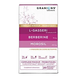 Granions Complexe Microbiote Minceur (L. gasseri + berbérine + Morosil)