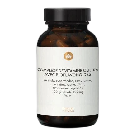 Sunday Natural Vitamine C Ultra + bioflavonoïdes