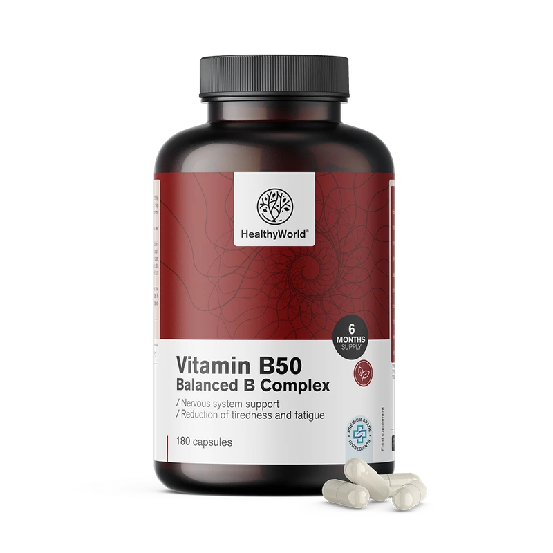HealthyWorld Complexe Vitamine B50