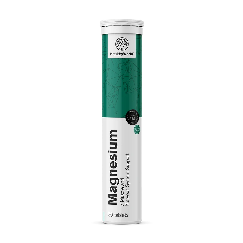 HealthyWorld Magnésium - comprimés effervescents