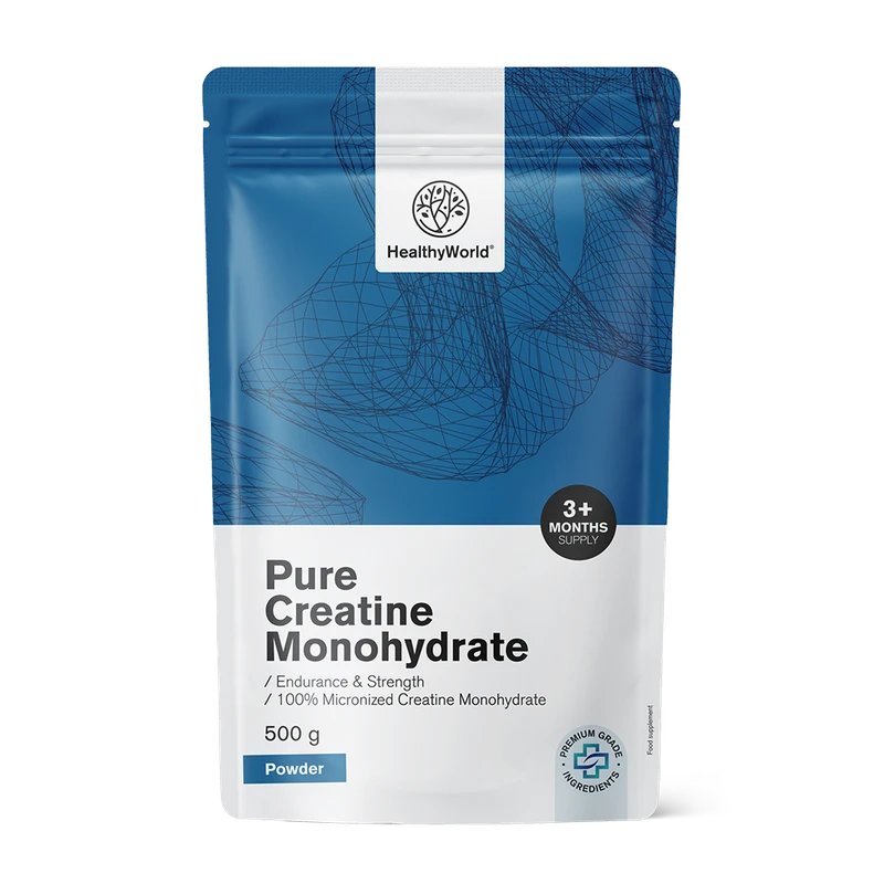 HealthyWorld Pure créatine monohydrate (poudre)
