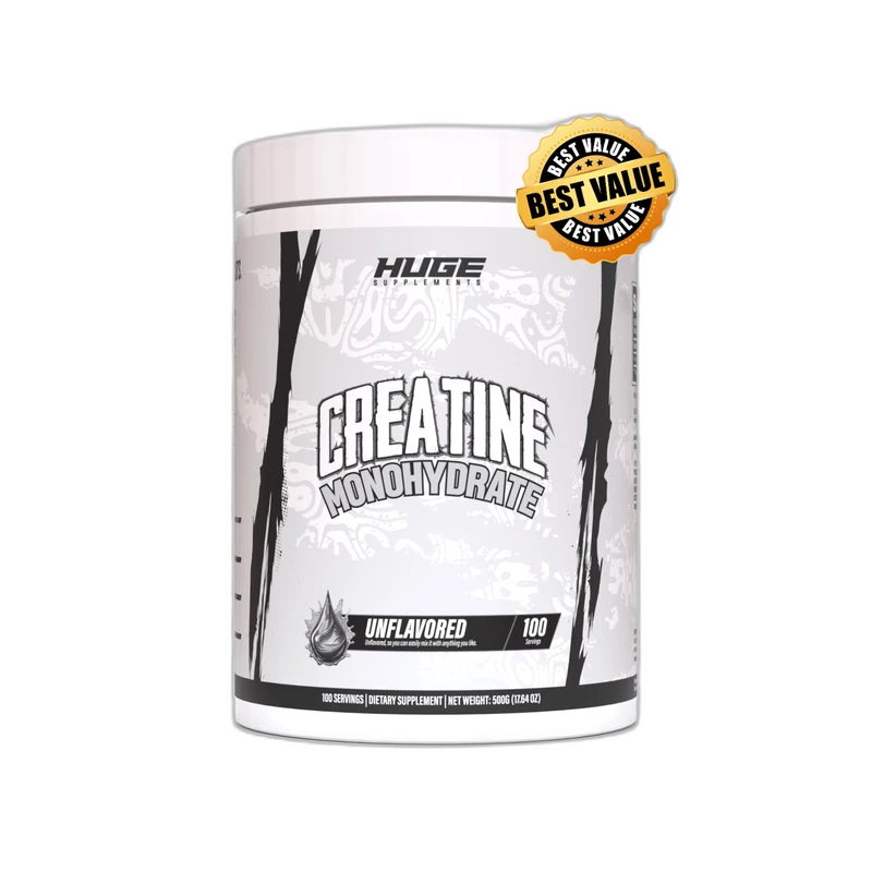 Huge Supplements Creatine Monohydrate Powder