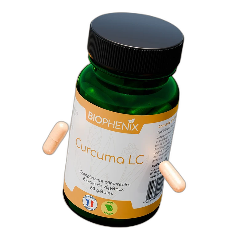 Biophenix Curcuma LC (curcumine + phospholipides)