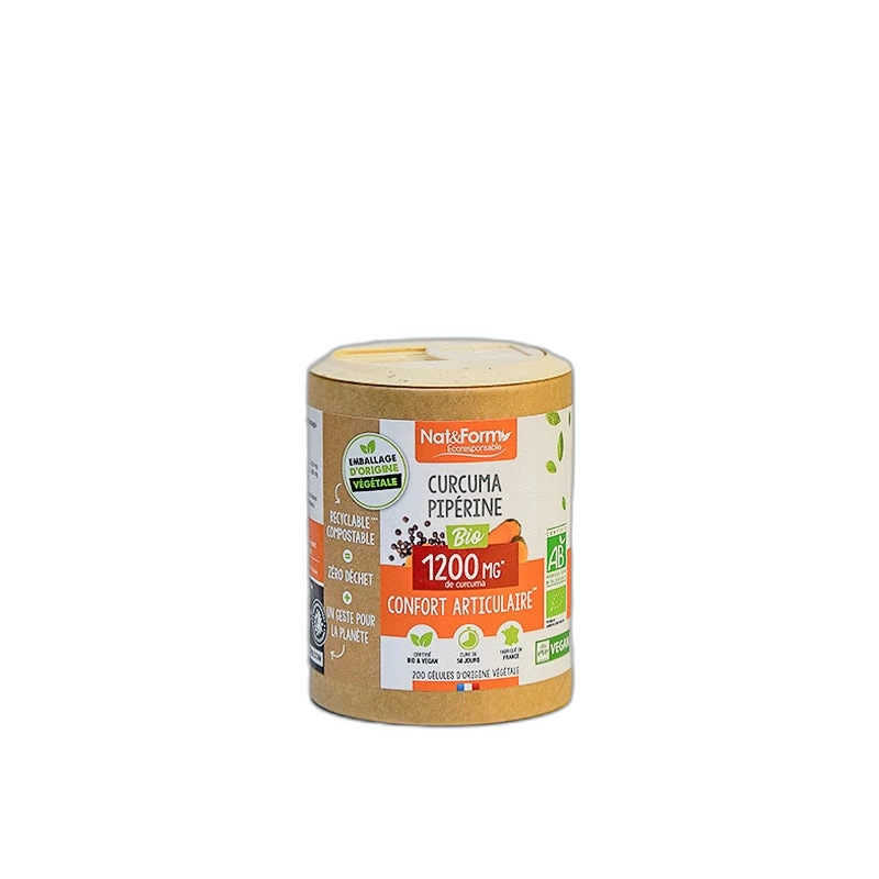 Nat&Form Curcuma Pipérine Bio