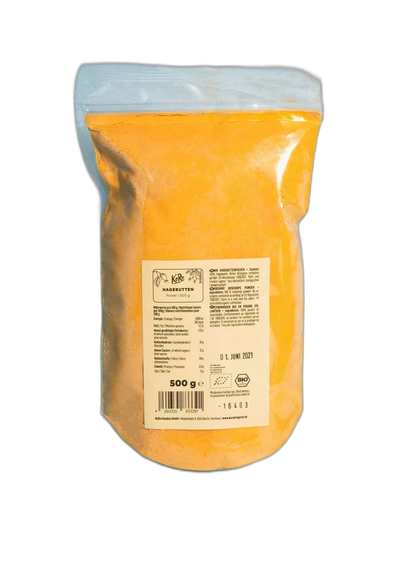 KoRo Cynorrhodon (églantier) en poudre bio 500 g
