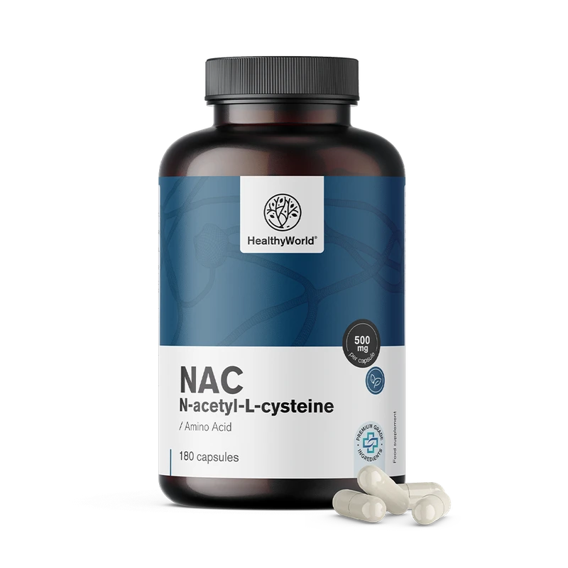 HealthyWorld NAC 500 mg