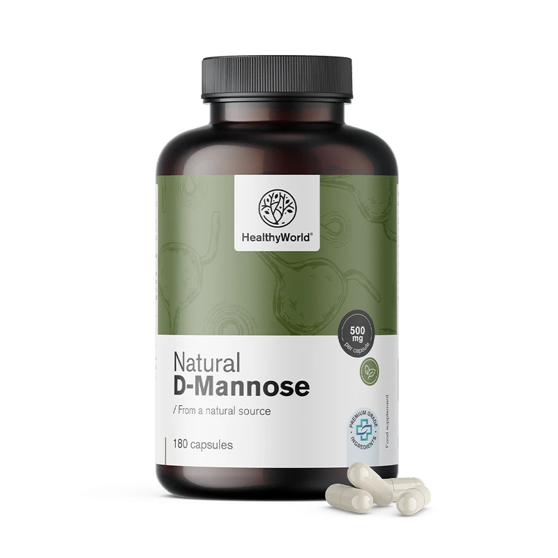 HealthyWorld D-Mannose naturel 1500 mg