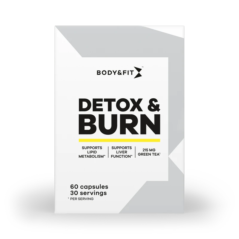 Body&Fit Gélules de perte de poids Detox & Burn
