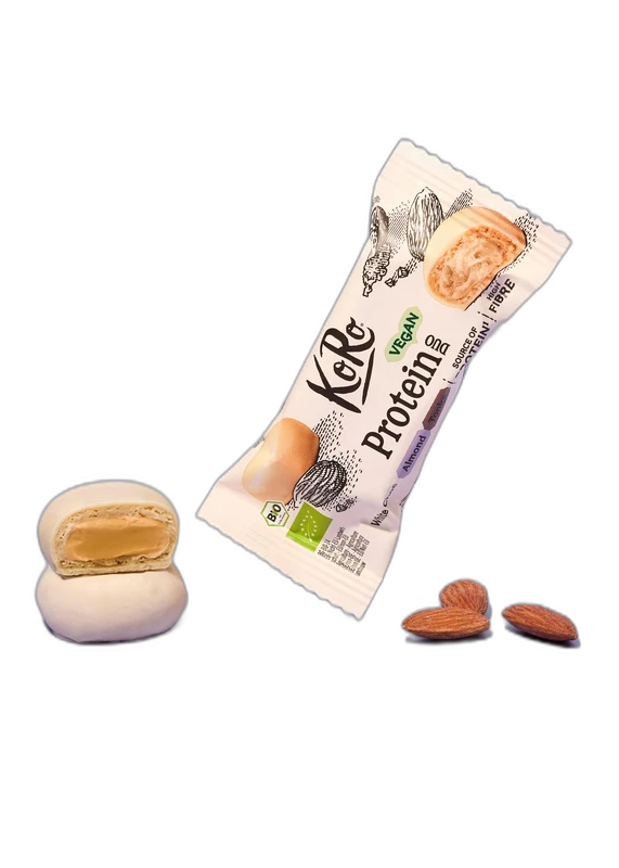 KoRo Duo protéiné choc blanc et fèves de tonka bio 2 x 20 g