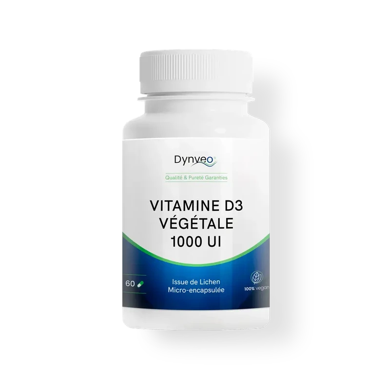 Dynveo Vitamine D3 végétale lichen 1000 UI