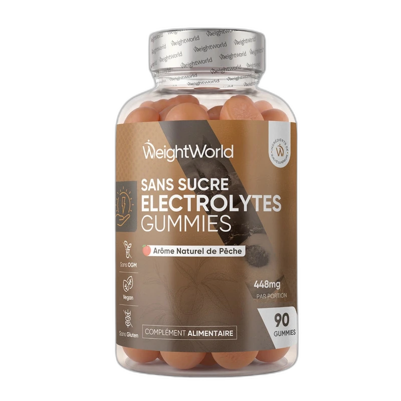 WeightWorld Électrolytes Gummies sans sucre