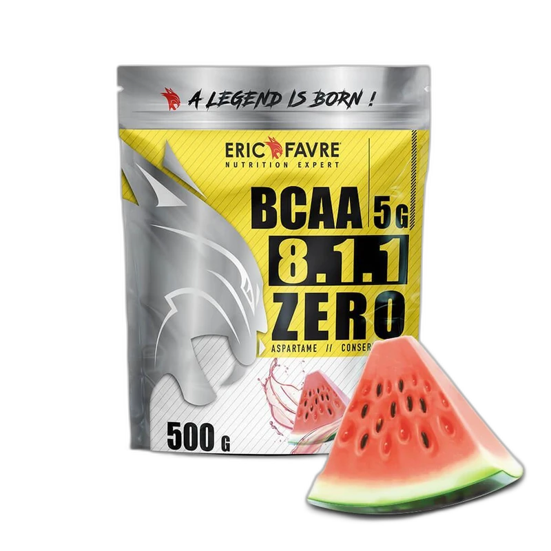 Eric Favre BCAA 8.1.1 Zero Vegan Pastèque 500g
