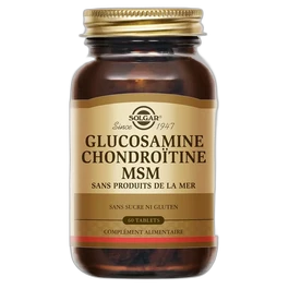 Solgar Extra Concentré Glucosamine Chondroïtine MSM