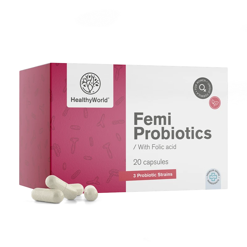 HealthyWorld Femi Probiotics - femmes