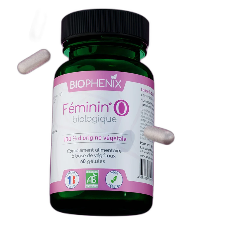 Biophenix Féminin O Bio (phyto-œstrogènes)