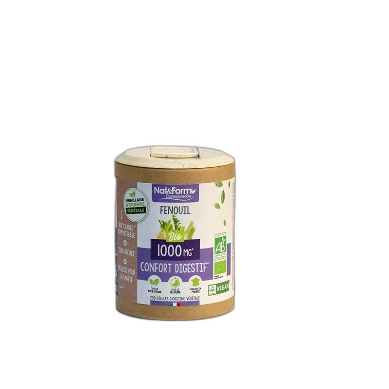 Nat&Form Fenouil Bio en gélules