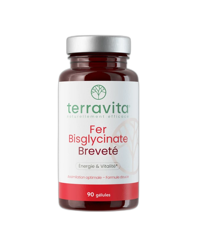 Terravita Fer Bisglycinate Breveté Ferrochel