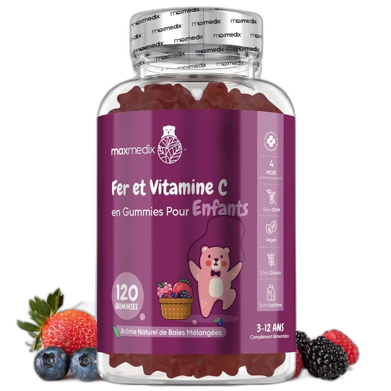 WeightWorld Fer et Vitamine C en Gummies (Enfants)
