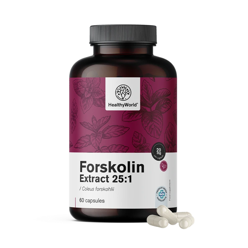 HealthyWorld Forskoline - ortie indienne 20 mg