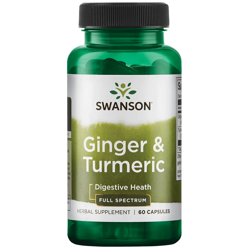 Swanson Full Spectrum Gingembre & Curcuma