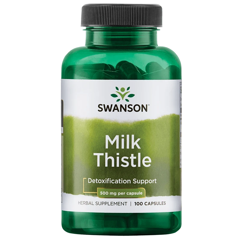 Swanson Gélules au chardon-Marie Full Spectrum Milk Thistle 500 mg