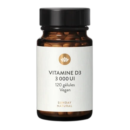 Sunday Natural Vitamine D3 3000 UI