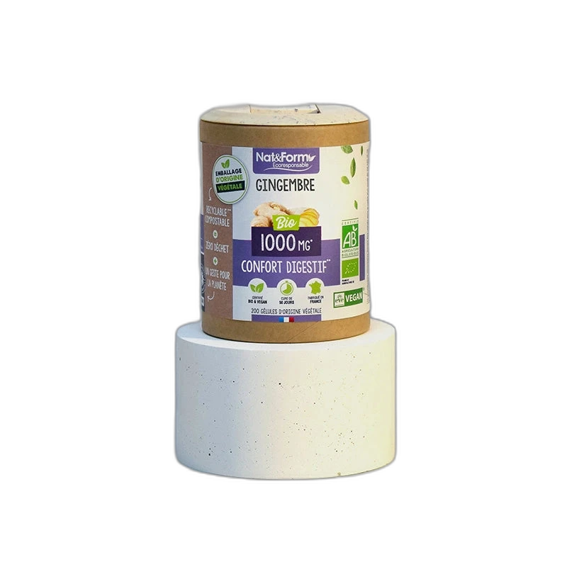 Nat&Form Gingembre Bio en gélules