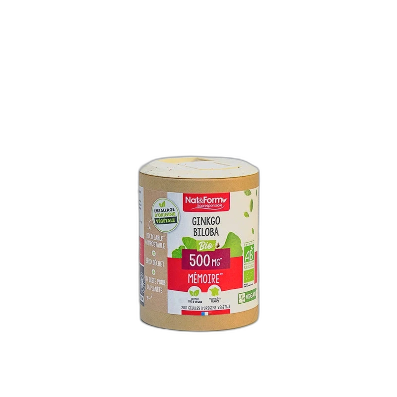 Nat&Form Ginkgo Biloba Bio
