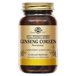 Solgar Ginseng Coréen FP