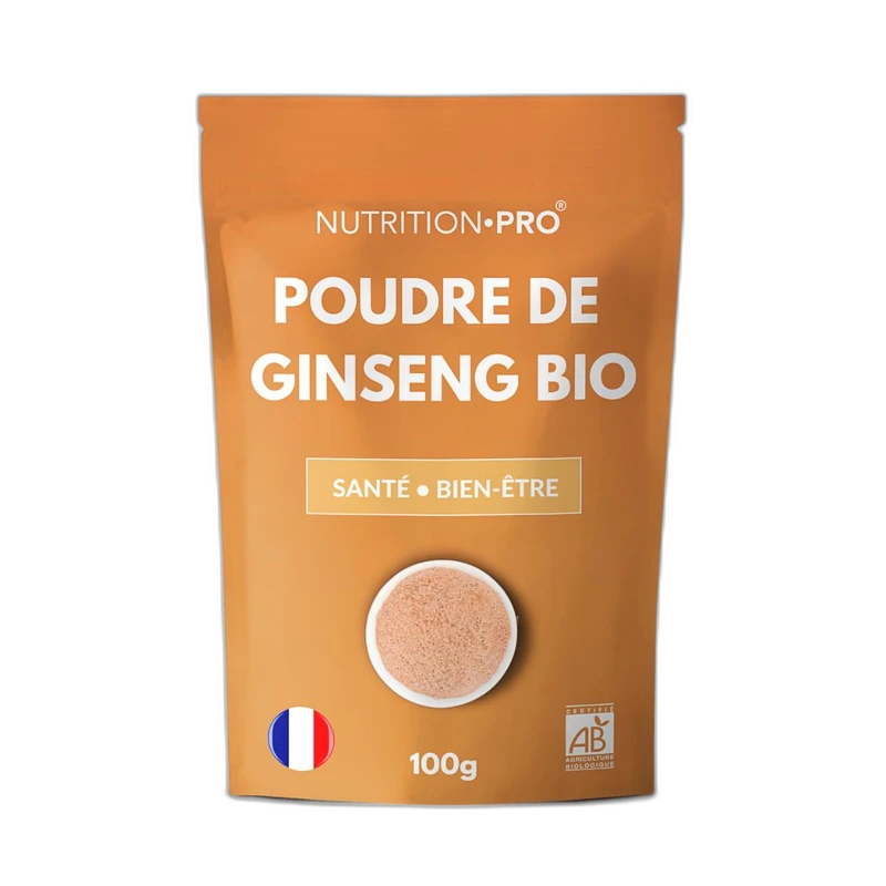Nutrition•pro Ginseng Rouge Bio en Poudre
