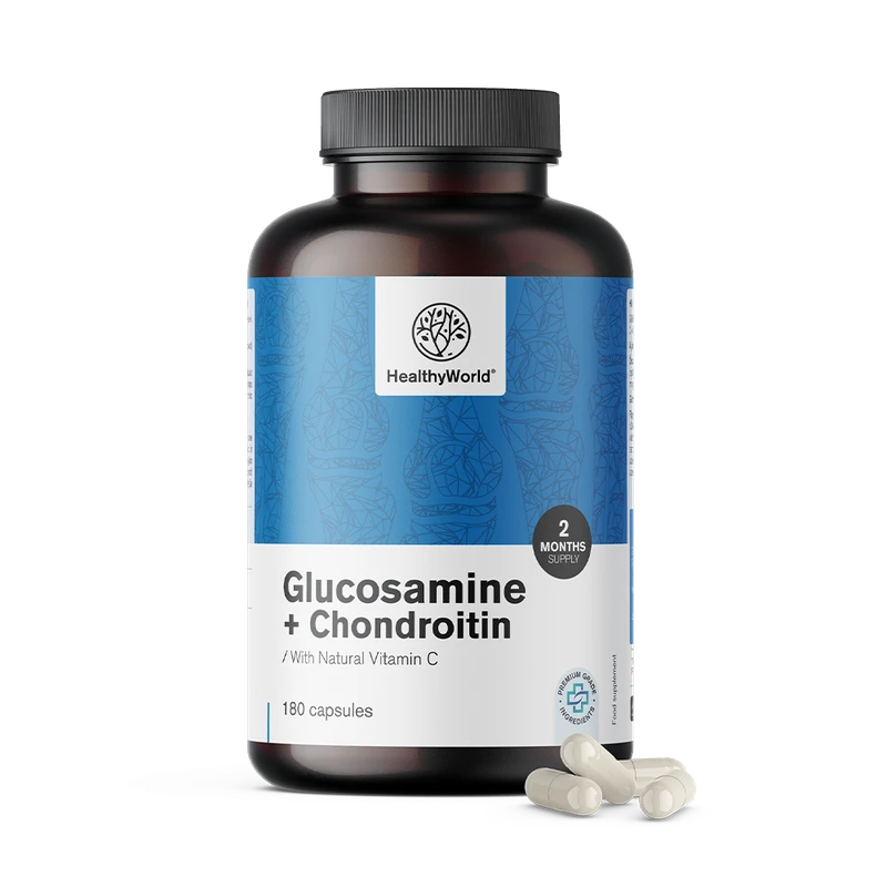 HealthyWorld Glucosamine + chondroïtine