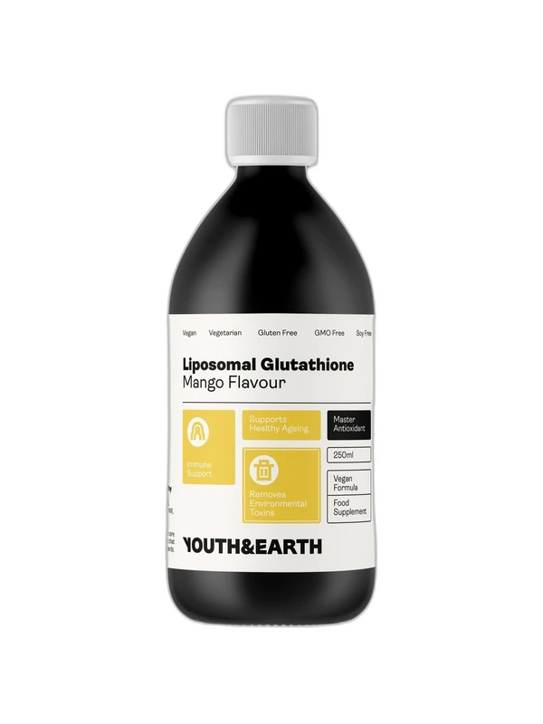Youth & Earth Glutathion liposomal 400mg (Mangue, 250ml)