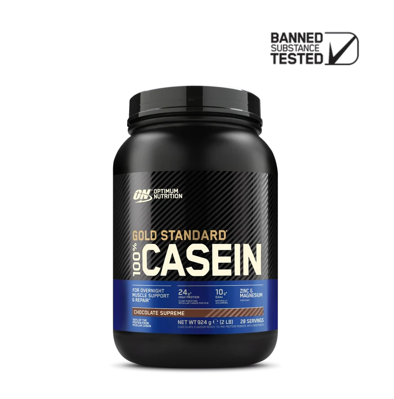 Optimum Nutrition Gold Standard 100% Casein Protein Powder - Elite Series - 924g (28 Portions)