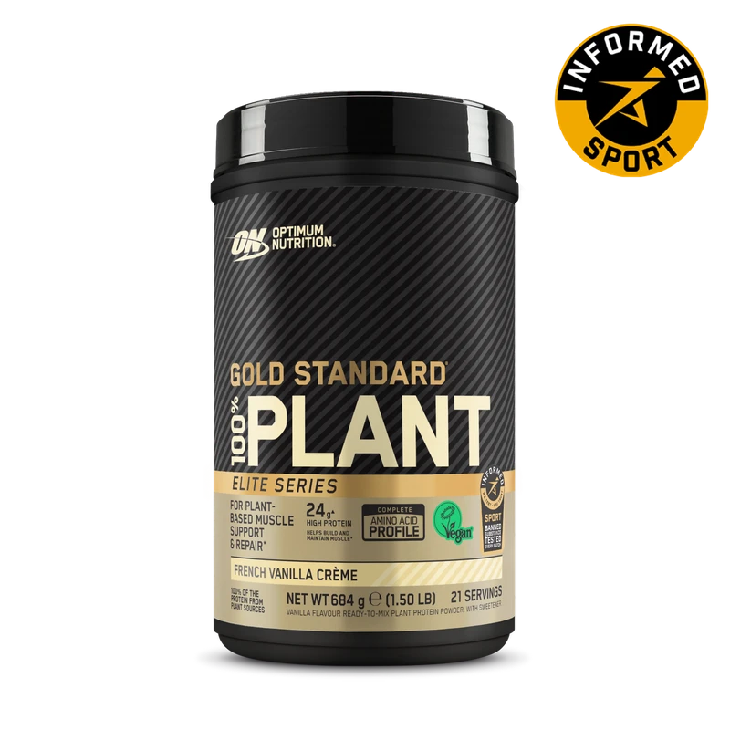 Optimum Nutrition Gold Standard 100% Plant Based Protein Powder - Elite Series - 684g (21 Portions)