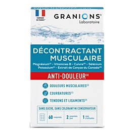 Granions Décontractant musculaire (comprimés)