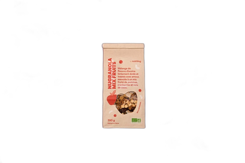 Nutriting nuGranola - Pomme & Cranberries (pomme, cranberries & coco)