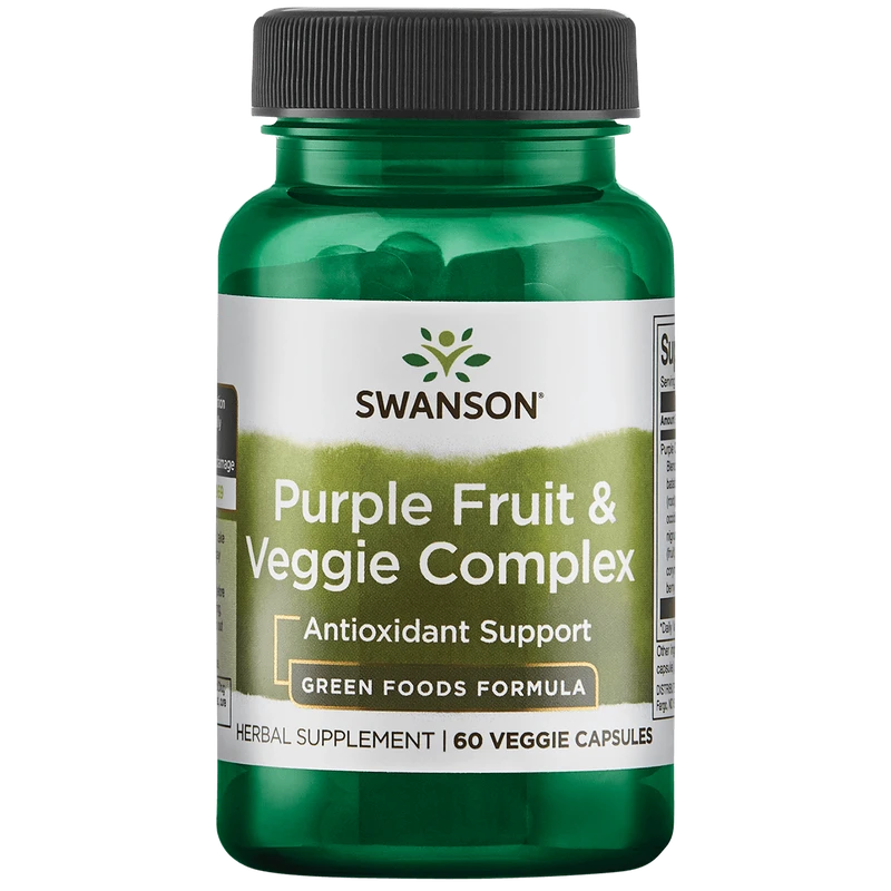 Swanson Greens Purple Antioxidants Fruit & Veggie Complex