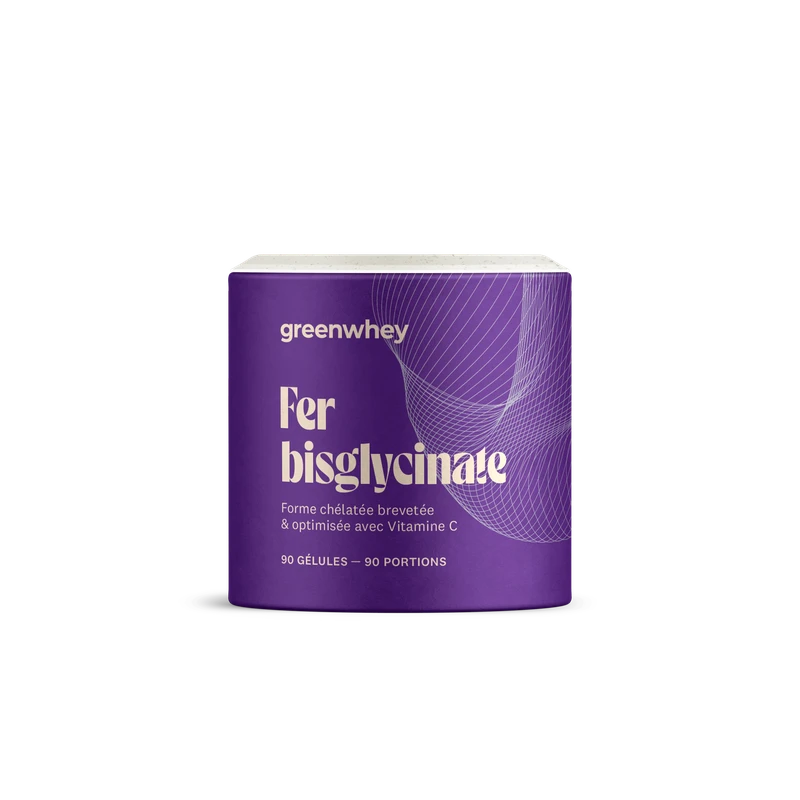 GreenWhey Fer Bisglycinate Ferrochel Albion 14mg + Vit C