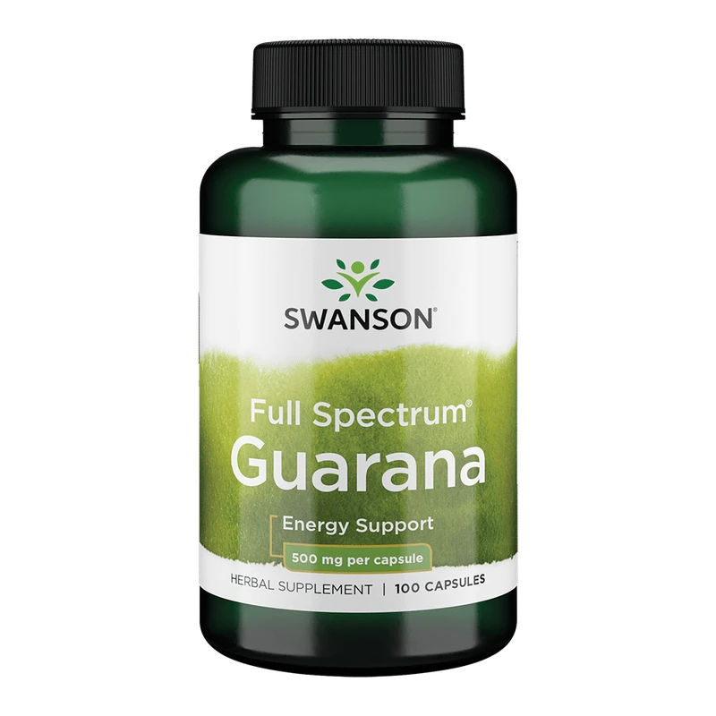Swanson Gélules Guarana 500 mg