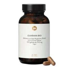 Sunday Natural Guarana Bio gélules Demeter 700