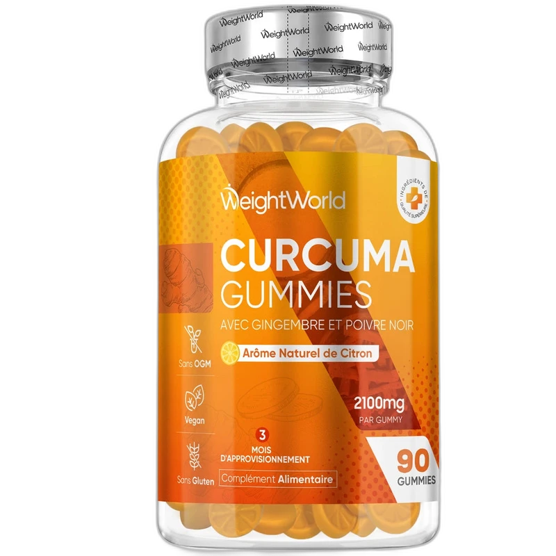WeightWorld Curcuma Gummies